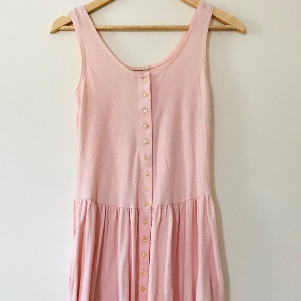 Light pink 1980's vintage dress